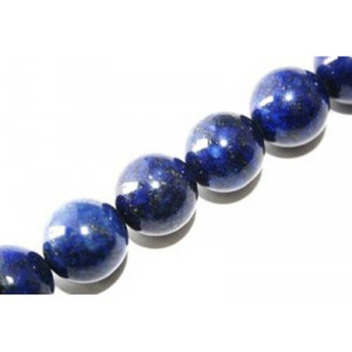Perle lapis lazuli 10mm x 2 