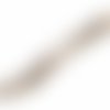 Perle agate grise ronde 4 mm x 1 fil 