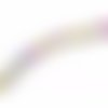 Perle hématite multicolor 6 mm x 1 fil 