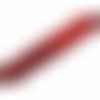 Perle gorgone rouge ronde 8 mm x 1 fil 