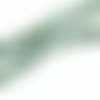  perle hématite palet vert d'eau 8x3 mm x 2