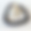 Bracelet élastique grenat véritable (perles 8 mm) - gemme pierre fine semi-précieuse