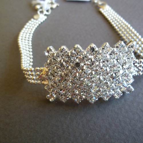 Bracelet "diamants"