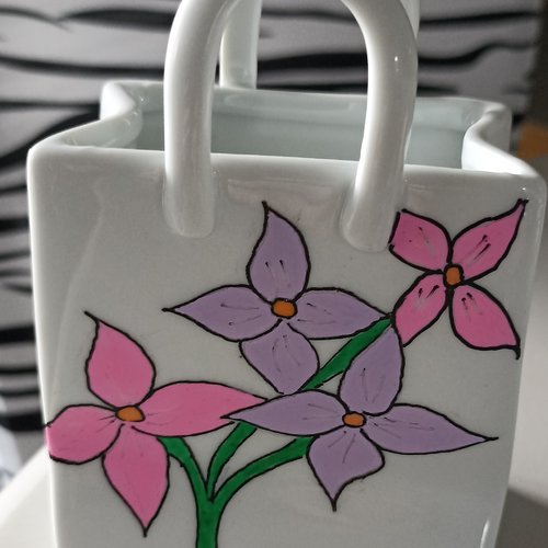 Vase "sac à main"