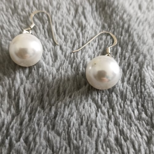 Boucles d'oreilles "perles d eau"