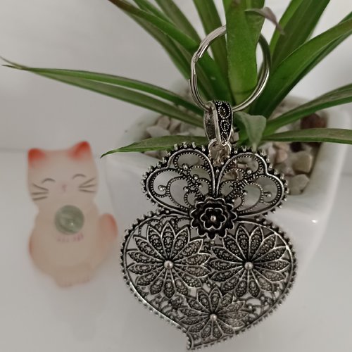 Bijou de sac grand coeur