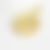 Pendentif médaille ronde sagittaire acier doré,signe astrologique,pendentif doré,sans nickel,création bijoux,médaille or,2.9cm-g2077