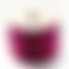 Cordon rose fuchsia or, fabrication bijoux, création bijoux,ruban mariage, scrapbooking, largeur 1.5mm, longueur 1 mètre g3760