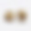 Perle ronde laiton brut,perle ronde laiton brut,fournitures créatives, sans nickel,creation bijoux, perle géométrique,4mm,lot de 50 -g155