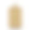 Pendentif carte pendu  en laiton zircon,pendentif doré carte de tarot,30mm l'unité g6252