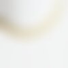 Bracelet acier dorée 14k cœur,un bracelet fantaisie sans nickel en acier inoxydable doré,2mm,21cm, l'unité g5343