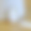 Pendentif nacre blanche naturelle doré rectangle,fourniture créative, nacre,coquillage blanc,création lot de 2,29mm,g3103