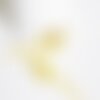 Supports de barrette métal doré feuille,barrette dorée,accessoires cheveux, accessoire mariage,27mm,lot de 5 g4386
