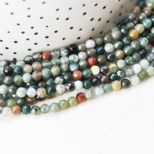 Perle agate indienne rectangle, fourniture créative, perle agate,pierre naturelle,agate naturelle,perle pierre,13mm,fil de 29 perles - g674
