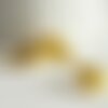 Pendentif coquillage doré , fourniture créative, pendentif doré,coquillage or,création bijoux,pendentif coquillage, 20mm-g1755