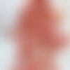 Granulés cire rose corail nacré à cacheter, fourniture création sceaux personnalisés pour sceaux et invitations de mariage,les 100 g6284