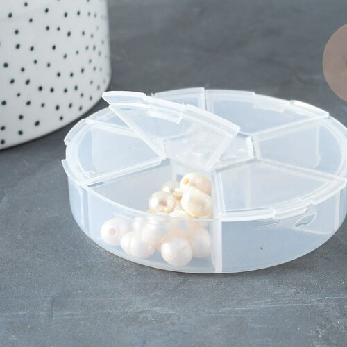 boites box de rangement rectangle avec couvercle compartiments apprêt,perles