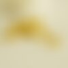 Perles rondes dorées intercalaires, fournitures créatives, perles dorées, apprêts dorés, diamètre 1cm, création bijoux,lot de 10-g1165