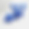 Granulés cire bleu foncé nacré à cacheter, fourniture création sceaux personnalisés pour sceaux et invitations de mariage,les 100  g7157