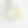 Pendentif osier raphia naturel, fournitures créatives, perle bois,perle osier, création bijoux, perles géométriques,68-78mm, lot de 2 g5127