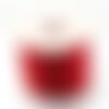 Cordon rouge or, fabrication bijoux, création bijoux,ruban mariage,fourniture créative, scrapbooking, largeur 1.5mm, longueur 1 mètre,g3369
