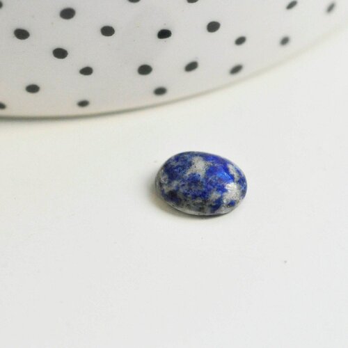 Cabochon lapis lazulis bleue, cabochon ovale, lapis lazulis naturelle,10x8mm, cabochon pierre, pierre naturelle g3548
