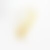Coquillage naturel blanc doré,pendentif argent création bijoux, coquillage nacré, bijou coquillage naturel,53-70mm-g2086