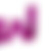 Ruban gros grain polka violet, fabrication bijoux, ruban pois blancs,ruban mariage,fourniture créative, largeur 1cm, longueur 1 mètre-g1097