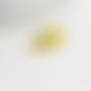 Breloque main fatma oeil laiton doré 18k sans nickel,création bijoux,pendentif religion, pendentif zircon,20.5mm g3510