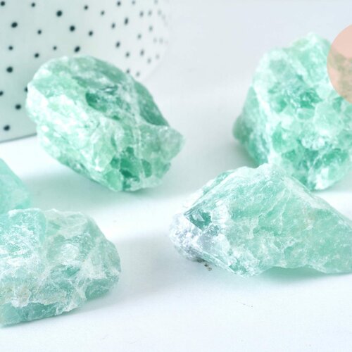 Fluorite verte naturelle brute 30-50m ,fluorite naturelle, pierre semi-précieuse,création bijoux, lithothérapie, la pierre g6848