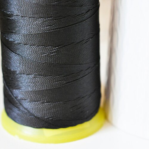Fil couture noir, fil à broder,fil couture, scrapbooking, fil jaune, fil nylon noir, 0.8mm, les 10 mètres,g4805