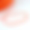 Cordon polyester orange fluorescent, fabrication bijoux, création bijoux,fourniture créative, scrapbooking, 0.7mm, 5 mètres g5814
