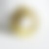 Pendentif laiton dorée perle naturelle,creation bijou femme, bijou minimaliste, bijou doré perle, cadeau anniversaire 34x31mm,l'unité g5331