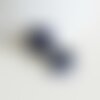 Pendentif donut sodalite,pendentif sodalite naturelle, pendentif pierre cercle,14mm,lot de 2,g3412