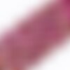 Perle hexagone nacre naturelle rose fuchsia or, perle hexagonale, coquillage pour création bijoux,20mm, le lot de 20 perles g3855