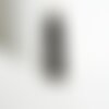 Pendentif rectangle verre noir chat facettes doré, fournitures créatives,pendentif verre, pendentif pierre,verre oeil de chat,46.5mm g5170