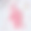 Perles tube verre rose clair façon delica miyuki, perle rocaille japonaise, perlage tissage, sachet 8g, x1 g7775