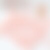 Perles de rocaille verre rose pastel 4.5mm, x10g (g7794)