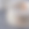 Cordon métallique doré très clair polyester 1mm, fil pour bijoux noeud coulissant x1 mètre (g10002)