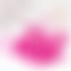 Perles tube rose foncé opaque façon delica miyuki 1.5-2mm, perle rocaille japonaise mat,perle perlage tissage x8gr g9165