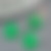 Cabochon jade vert,pierre naturelle, cabochon jade,cabochon rond,pierre verte, 10mm, x1 g2808