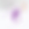 Perles tube violet foncé opaque façon delica miyuki 1.5-2mm, perle rocaille japonaise mat,perle perlage tissage x8gr g9168