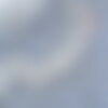 Perle ovale howlite blanche naturelle 13-22mm,perle pierre naturelle ,le fil 40cm, x1 g8537