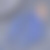 Perles rocaille tube bleu irisé 2.5-3mm, x10gr (g10396)