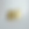 Breloque médaille laiton, fournitures pour bijoux, breloques laiton brut, breloque bijoux, numéro 1, x 5, 15mm-g998