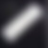 Aiguille de perlage en acier inoxydable grand oeil 57x0.3mm, x1 (g4882)