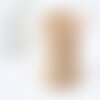 Toile de jute beige 65mm, jute de lin pour scrapbooking, chemin de table, décoration maison, x 1mètre g8376