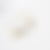 Pendentif goutte nacre naturelle,fourniture créative, perle goutte,nacre naturelle,coquillage noir,création bijoux,10mm,x 10 g3876