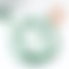 Perle aventurine rectangle verte, perle gemme,pierre naturelle, ,13mm,fil de 40cm x1 (g0206)