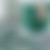 Cordon torsadé satiné vert foncé 2mm, x1 mètre (g0463)